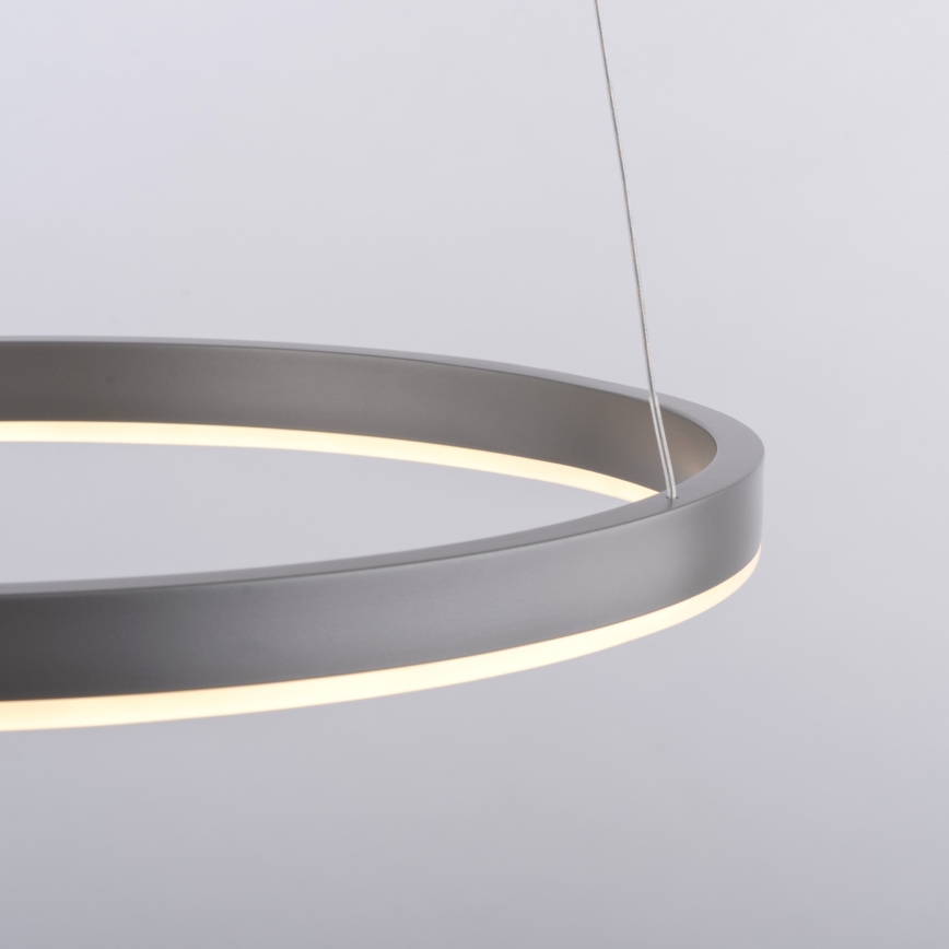 Leuchten Direkt 15393-95 - Lámpara de araña LED regulable RITUS LED/20W/230V cromo mate