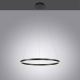 Leuchten Direkt 15394-13 - Lámpara de araña LED regulable RITUS LED/30W/230V negro