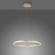 Leuchten Direkt 15394-60 - Lámpara de araña LED regulable con cable RITUS LED/30W/230V latón