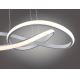 Leuchten Direkt 15402-95 - Lámpara colgante LED regulable MARIA LED/25W/230V cromo mate