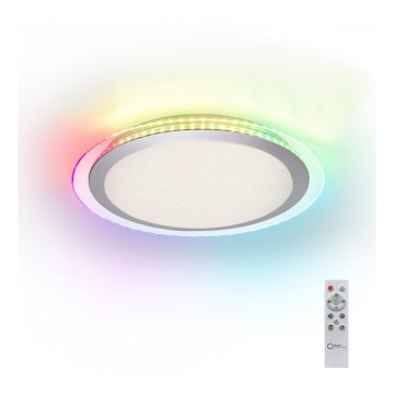 Leuchten Direkt 15411-21- Plafón LED RGB regulable CYBA LED/26W/230V