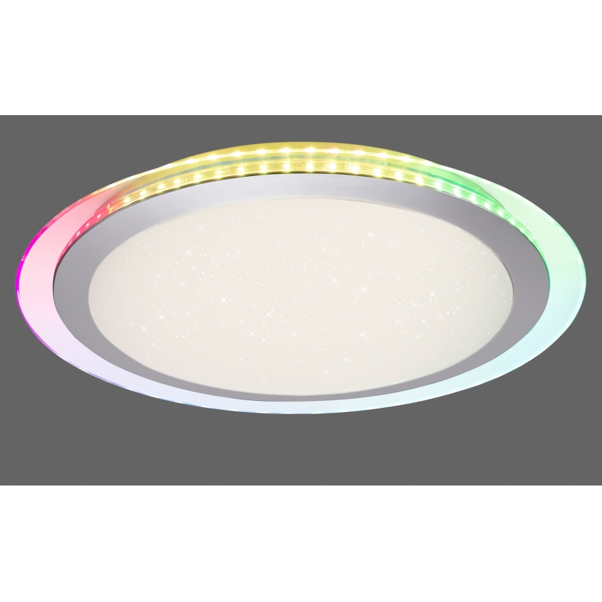 Leuchten Direkt 15411-21- Plafón LED RGB regulable CYBA LED/26W/230V