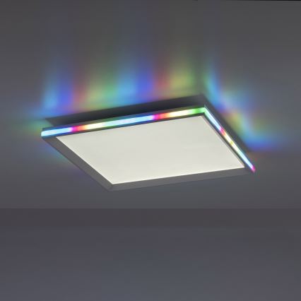 Leuchten Direkt 15556-16 - Plafón LED RGB regulable GALACTICA LED/32W/230V