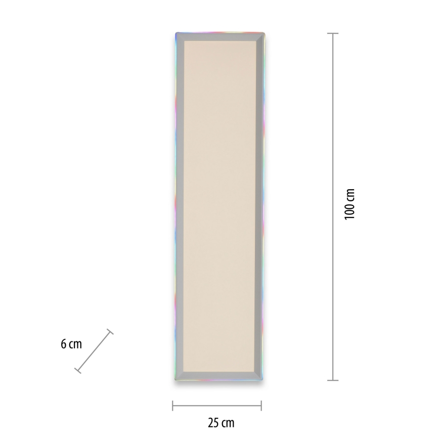 Leuchten Direkt 15557-16 - Lámpara de techo LED RGB regulable GALACTICA LED/40W/230V + mando a distancia