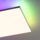 Leuchten Direkt 15561-16 - Plafón LED RGB regulable CONRAD LED/27W/230V + mando a distancia