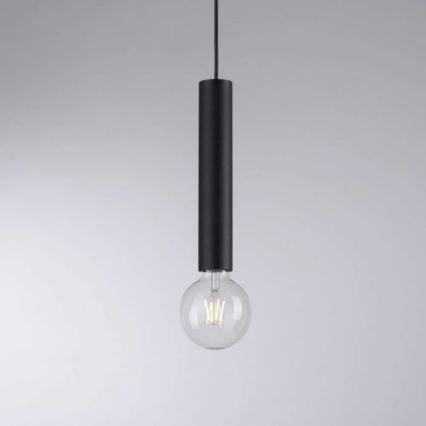 Leuchten Direkt 15618-18 - Lámpara colgante BRUNA 3xE27/60W/230V negro