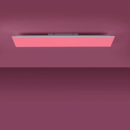 Leuchten Direkt 15621-16 - Lámpara LED RGB regulable YUKON LED/26W/230V 2700-5000K + mando a distancia