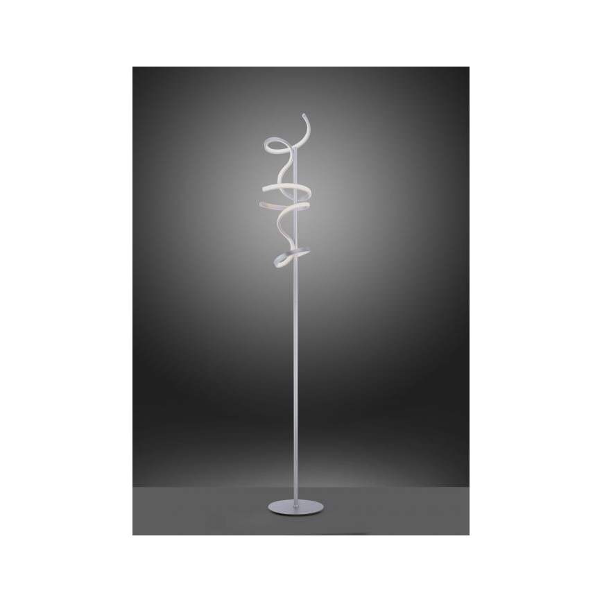 Leuchten Direkt 19031-21 - Lámpara de pie LED regulable CURLS LED/20W/230V