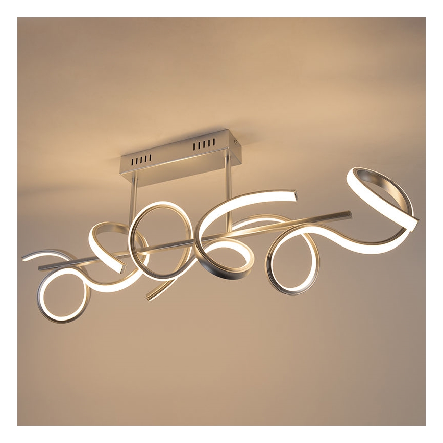 Leuchten Direkt 19032-21 - Lámpara de suspensión LED regulable CURLS LED/25,8W/230V