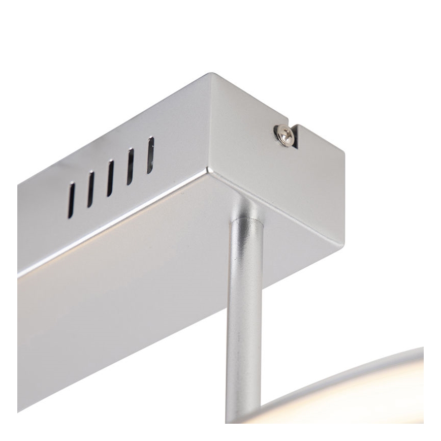 Leuchten Direkt 19032-21 - Lámpara de suspensión LED regulable CURLS LED/25,8W/230V