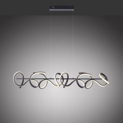 Leuchten Direkt 19033-18 - LED Lámpara colgante regulable CURLS 4xLED/10,2W/230V