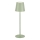Leuchten Direkt 19250-43 - LED Lámpara de mesa recargable y regulable para exteriores EURIA LED/3W/5V IP54 verde