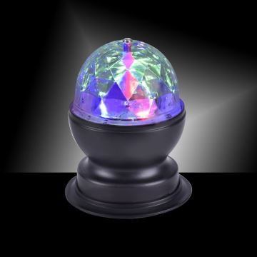 Leuchten Direkt 98035-18 - Lámpara de mesa LED RGB DISCO LED/3W/230V