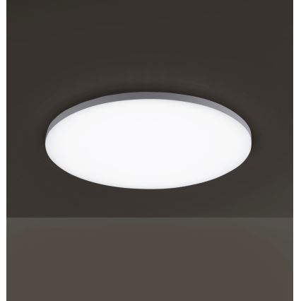 Leuchten Direkt 15602-16 - Plafón LED RGBW regulable GUSTAV LED/20,3W/230V + LED/1,8W 2700-5000K + mando a distancia