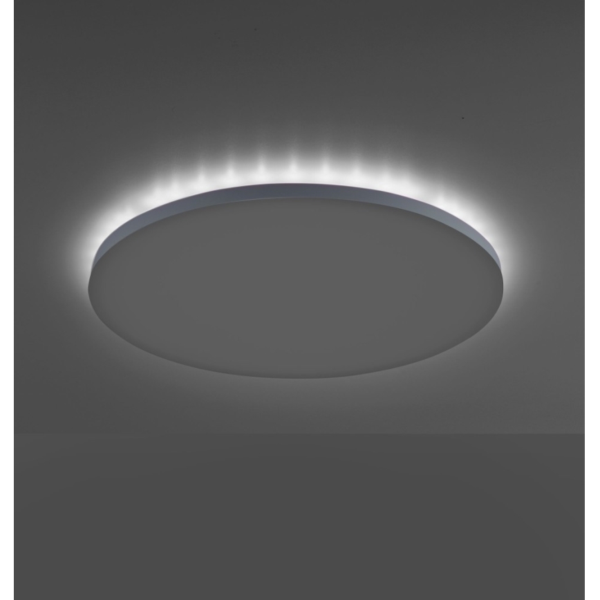 Leuchten Direkt 15602-16 - Plafón LED RGBW regulable GUSTAV LED/20,3W/230V + LED/1,8W 2700-5000K + mando a distancia