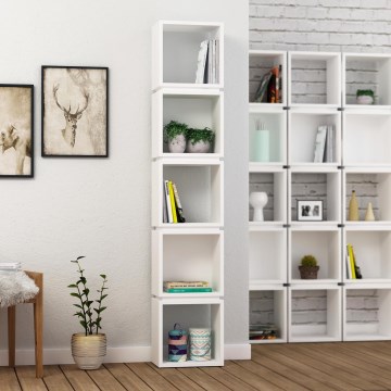 Librería 167x32 cm blanco