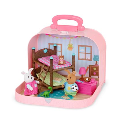 Li'l Woodzeez - Conjunto en estuche para habitación infantil