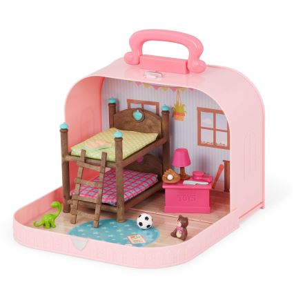 Li'l Woodzeez - Conjunto en estuche para habitación infantil