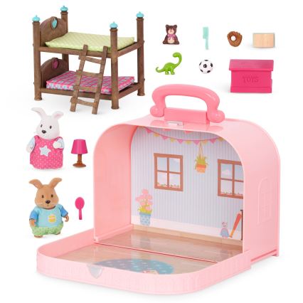 Li'l Woodzeez - Conjunto en estuche para habitación infantil