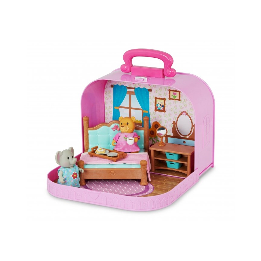 Li'l Woodzeez - Set de juegos maleta dormitorio