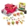 Li'l Woodzeez - Set de juguete camión de granjero con puesto de comida 3xAAA