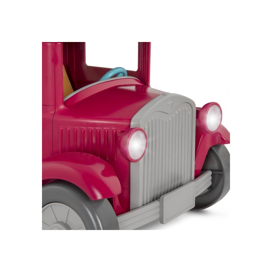 Li'l Woodzeez - Set de juguete camión de granjero con puesto de comida 3xAAA