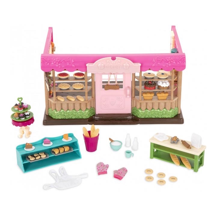 Li'l Woodzeez - Set de juguetes de panadería