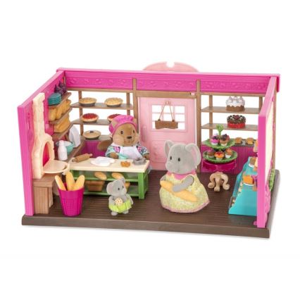 Li'l Woodzeez - Set de juguetes de panadería