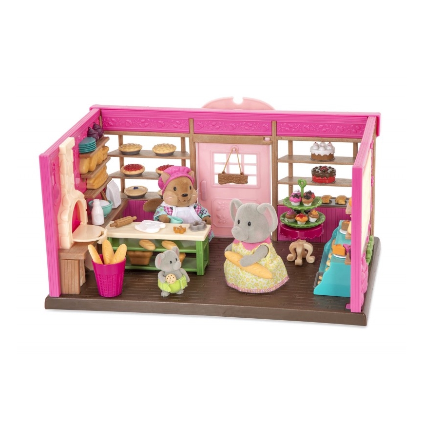 Li'l Woodzeez - Set de juguetes de panadería