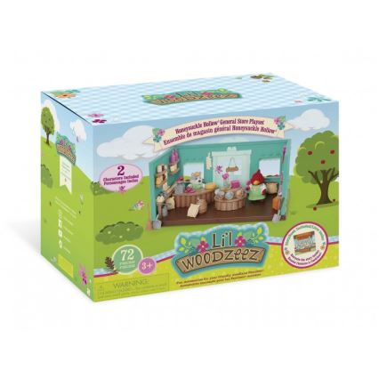 Li'l Woodzeez - Set de juguetes de tienda de comestibles