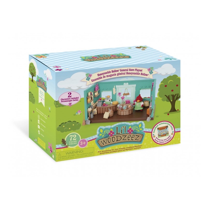 Li'l Woodzeez - Set de juguetes de tienda de comestibles