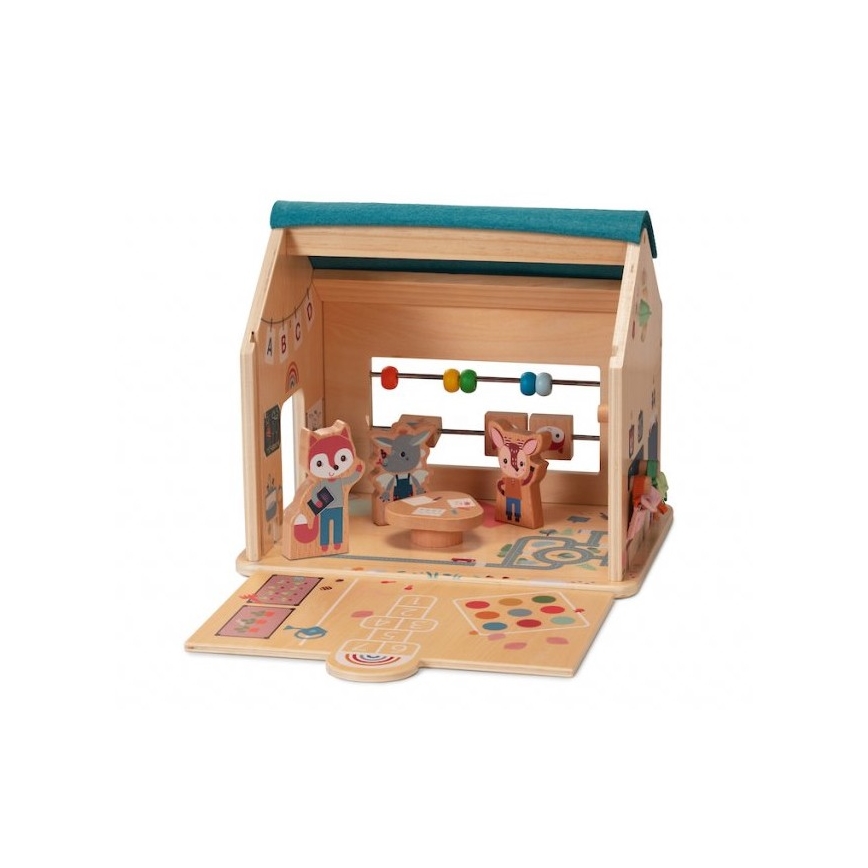 Lilliputiens - Autocaravana con actividades Mi primera escuela