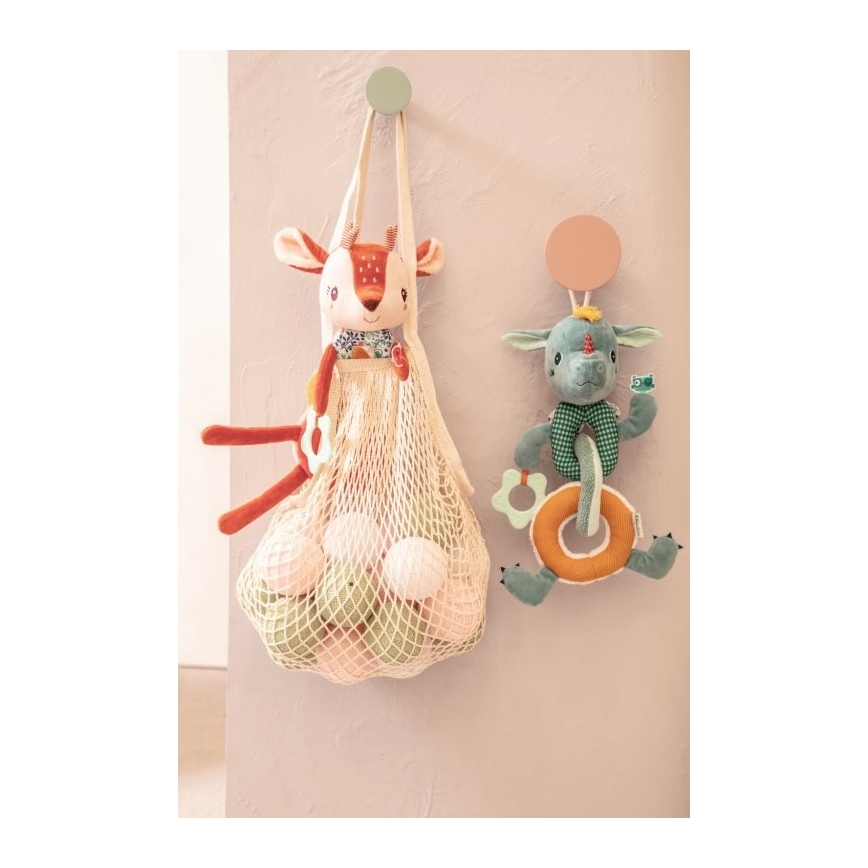 Lilliputiens - Cadena de felpa con mordedor agracejo Joe