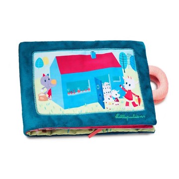 Lilliputiens - Libro textil infantil Cabras traviesas