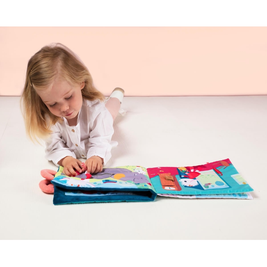 Lilliputiens - Libro textil infantil Cabras traviesas
