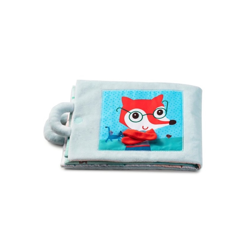 Lilliputiens - Libro textil Zorra buenos días Alice