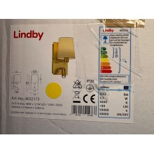 Lindby - Aplique AIDEN 1xE14/40W/230V + LED/3,1W/230V