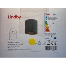 Lindby - Aplique LED EDVIN 1xG9/3W/230V concreto