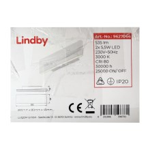 Lindby - Aplique LED IGNAZIA 2xLED/5,5W/230V