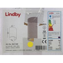 Lindby - Aplique LED JENKE 2xLED/2,5W/230V yeso
