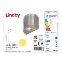 Lindby - Aplique LED LAREEN 2xLED/3W/230V