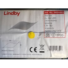 Lindby - Aplique LED SALKA 2xLED/2W/230V