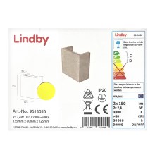 Lindby - Aplique LED YVA 2xLED/2,4W/230V