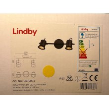 Lindby - Foco CANSU 2xGU10/5W/230V