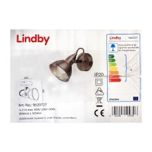 Lindby - Foco de pared JULIN 1xE14/40W/230V