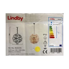 Lindby - Lámpara colgante con cadena NUBALIKA 6xG9/33W/230V