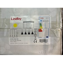 Lindby - Lámpara de araña con cable JASMINKA 4xE27/60W/230V