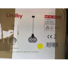 Lindby - Lámpara de araña en cadena FRANCES 1xE27/60W/230V
