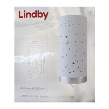 Lindby - Lámpara de mesa ALWINE 1xE27/10W/230V