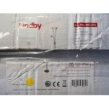 Lindby - Lámpara de pie FELICIA 2xE27/8W/230V + 1xE14/5W/230V